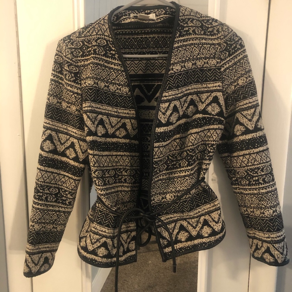 Cute H&M Tribal blazer.